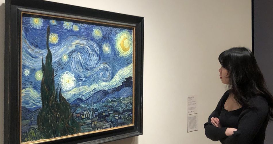 Vincent Van Gogh’s The Starry Night, Museum of Modern Art. (Randy Mink Photo)