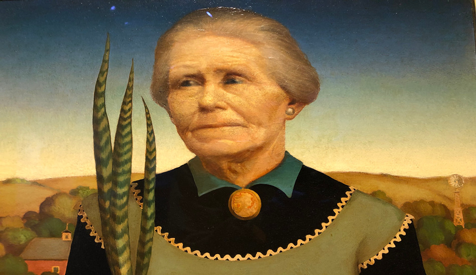 Grant Wood’s Woman with Plants, Cedar Rapids Museum of Art