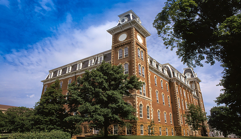 Old Main, University of Arkansas. (Photo credit: Arkansas Tourism)