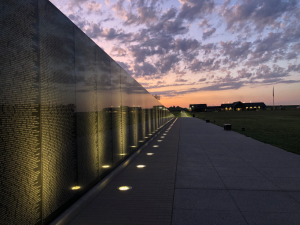 Missouri's National Vietnam Wall at Dawn