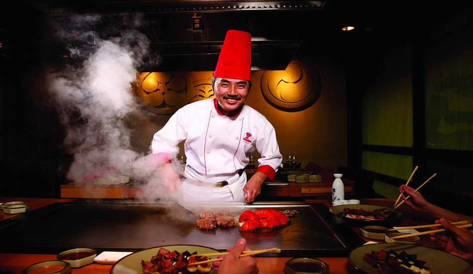 Benihana Japanese steakhouse. (Photo credit: Westgate Las Vegas Resort & Casino)