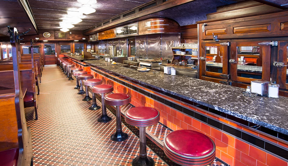 Diner Interior Courtesy of Boyertown Museum of Historic Vehicles