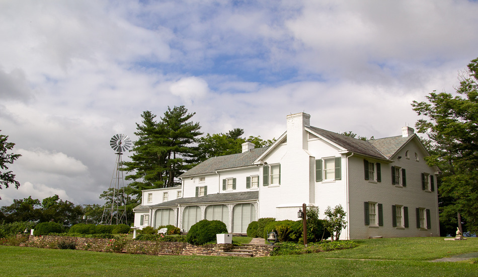 President Eisenhower’s Gettysburg farmhouse. (Photo credit: Destination Gettysburg)