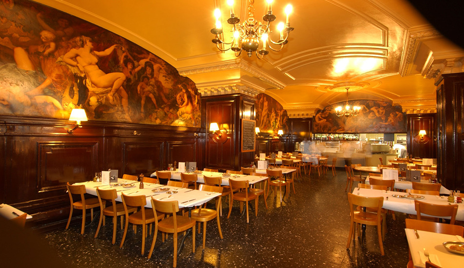 Restaurant Kunsthalle serves up typical Swiss cuisine with lots of Old world atmosphere. (Photo credit: Basel Tourism)