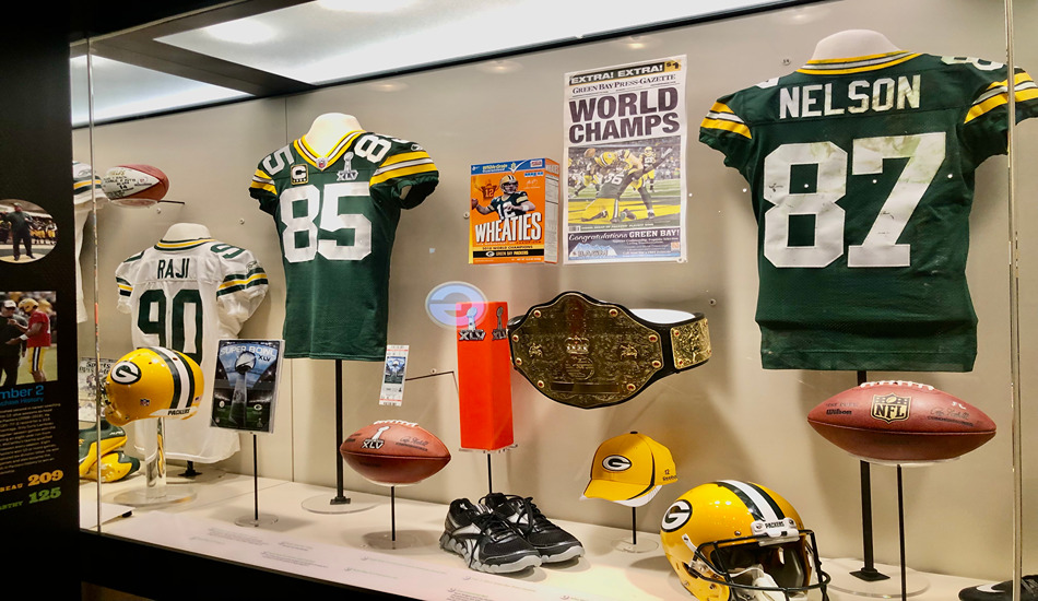 The Green Bay Packers Hall of Fame at Lambeau Field. (Randy Mink Photo)