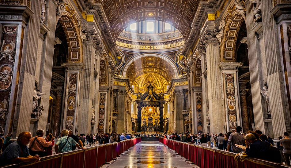 Religious Tour Co profile_St. Peters Basilica in Rome courtesy of Nick Mancino of Regina Tours