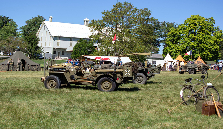 WWII Weekend, an annual event at Eisenhower National Historic Site. (Photo credit: Destination Gettsyburg)