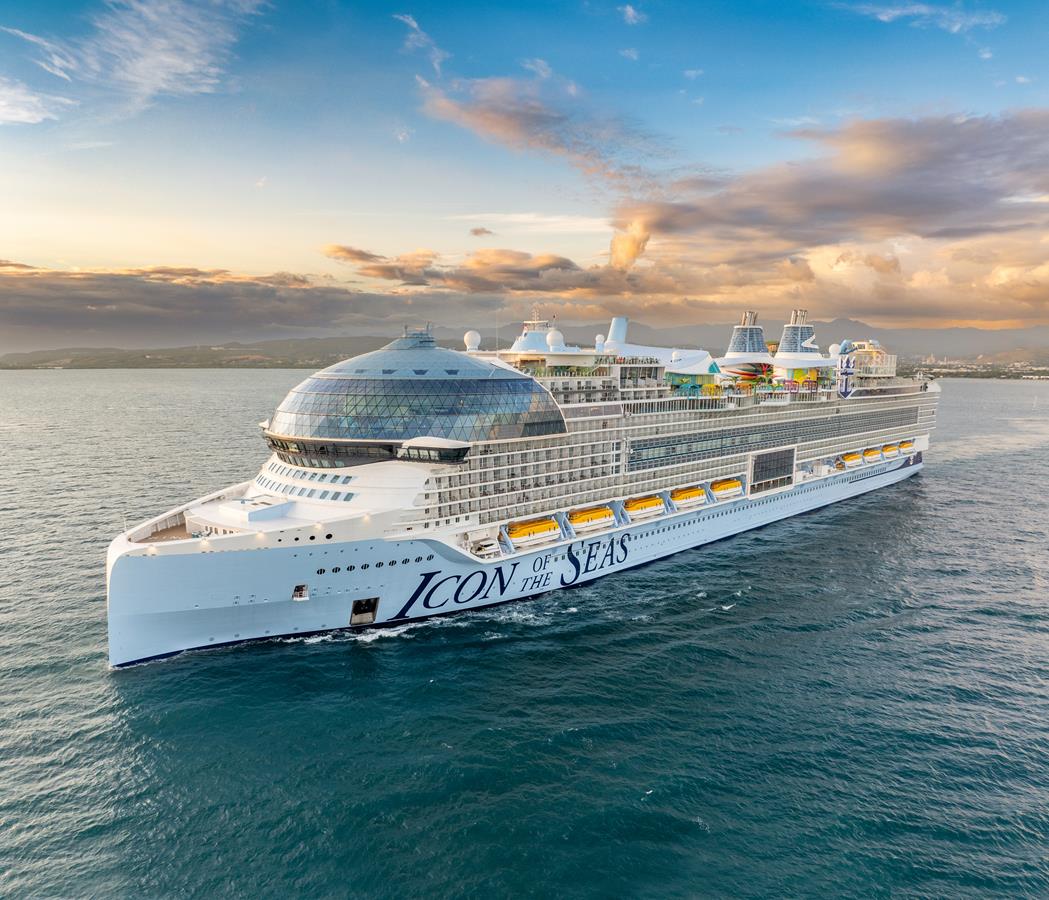 Royal Caribbean’s Icon of the Seas has a total passenger capacity of 7,600.