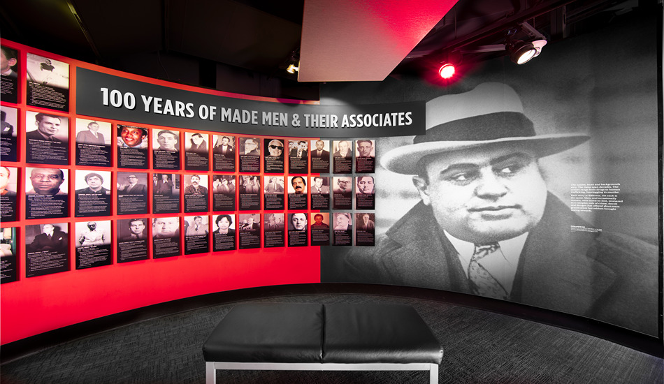 The Mob Museum chronicles the exploits of gangsters like Al Capone.(Photo credit: The Mob Museum)
