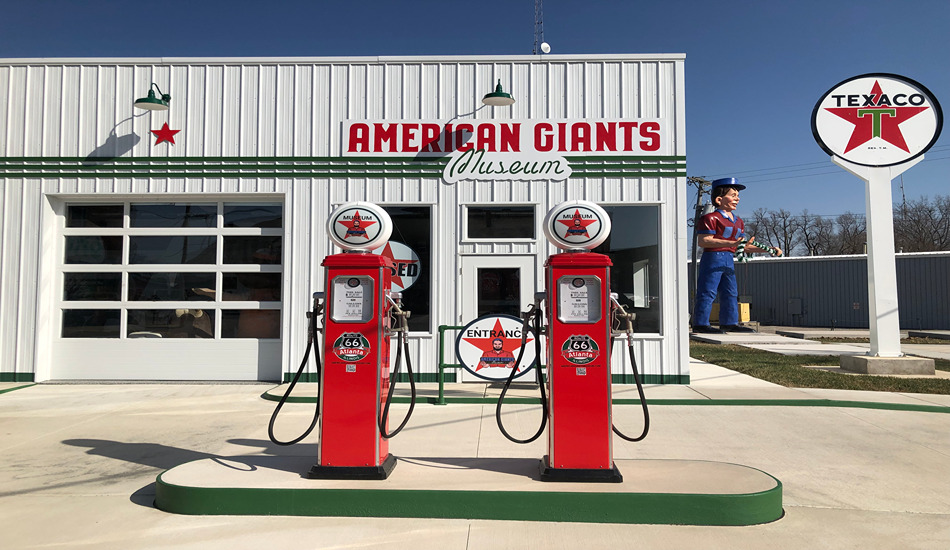 The American Giants Museum is a new attraction in Atlanta, Illinois. (Randy Mink Photo)
