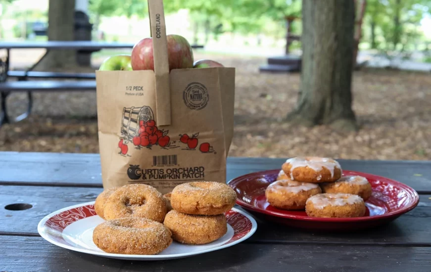 Apples + Donuts from Curtis Orchard & Pumpkin Patch