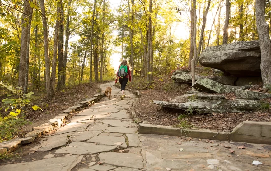 Hiking in Southern Illinois