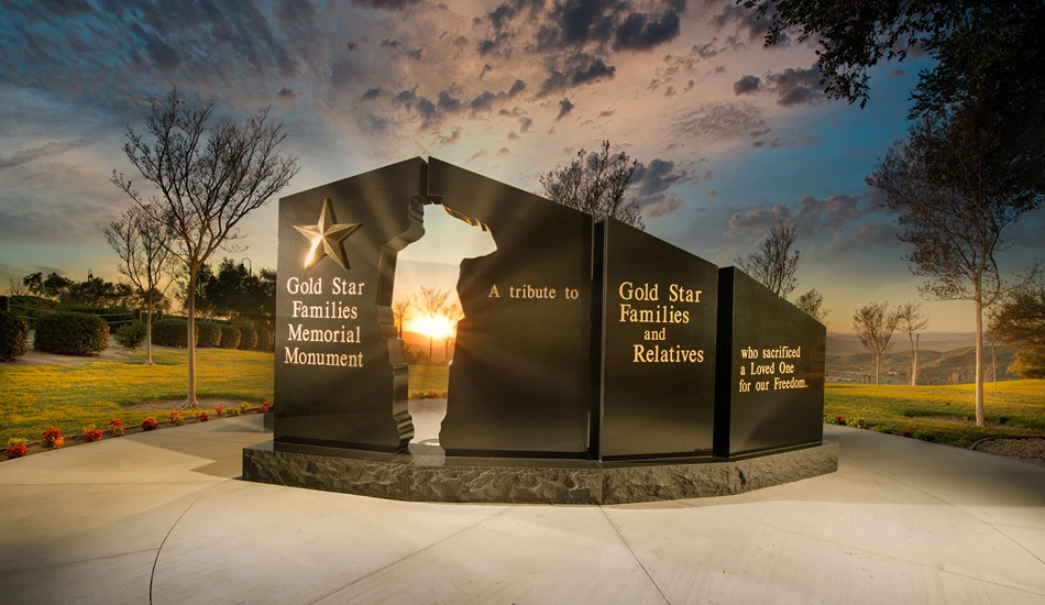 Goldstar Memorial - sunset