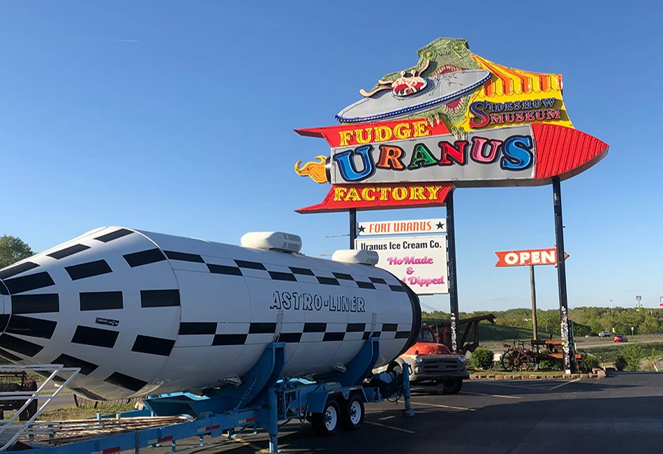 Uranus Fudge Factory & General Store. (Randy Mink Photo)
