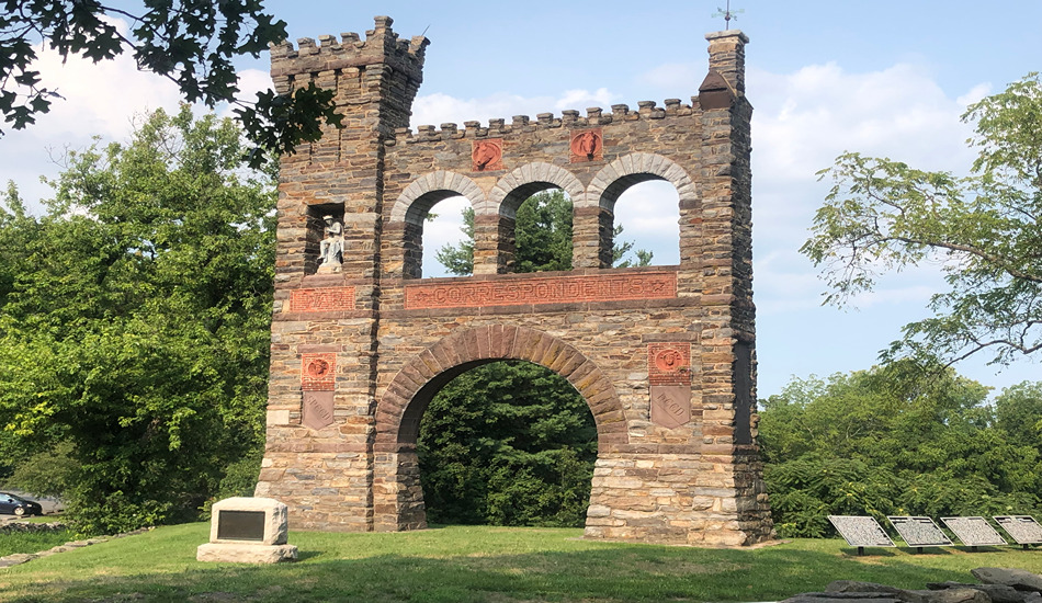 War Correspondents Memorial Arch. (Randy Mink Photo)