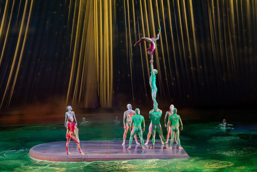 Island Banquine, Cirque Du Soleil O