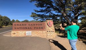 Grand Canyon National Park sign