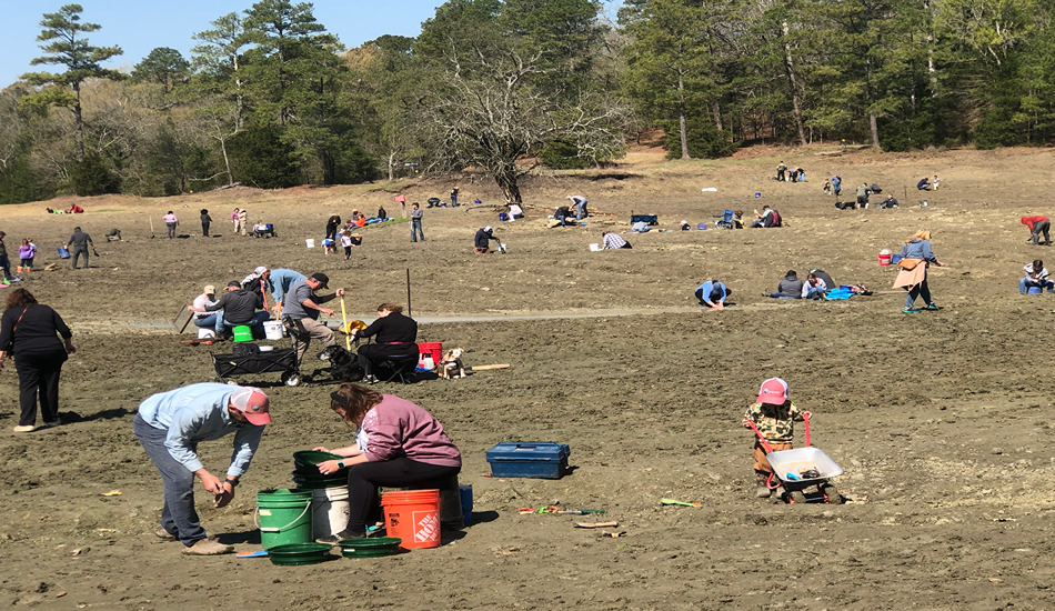 For those with high hopes of making a big find, the search area at Crater of Diamonds State Park is a field of dreams. (Randy Mink Photo)