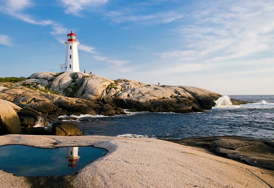 Peggy’s Cove, Nova Scotia lighthouse