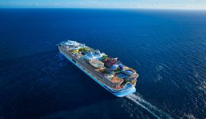 Star of the seas aerial view