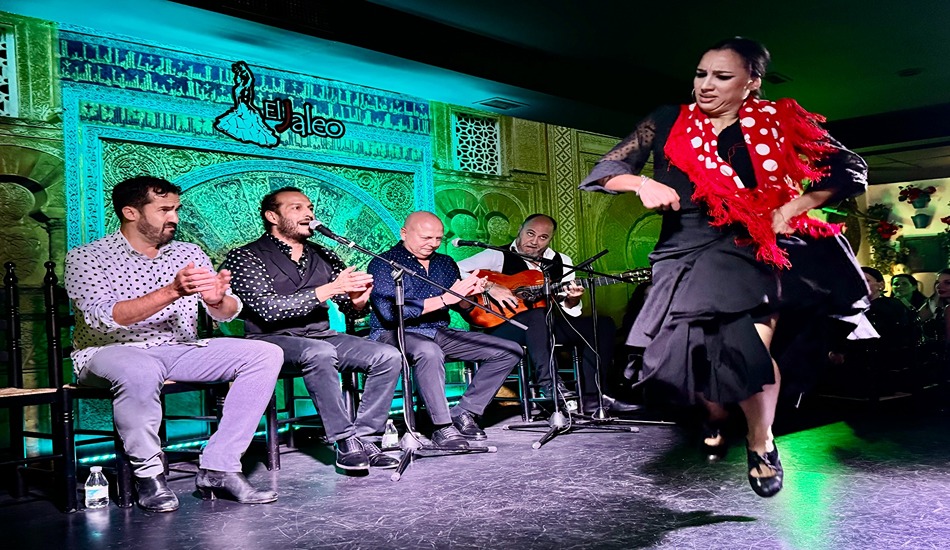 In Cordoba's historic district, El Jaleo restaurant offers a rousing flamenco show.