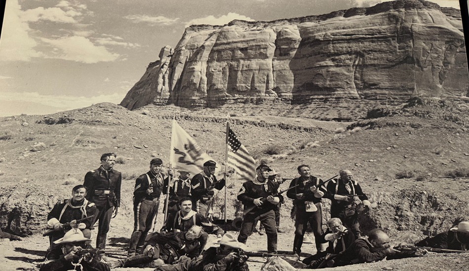 The 1948 movie Fort Apache was filmed in the Gallup area.
