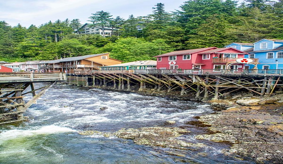 Historic Creek Street in Ketchikan