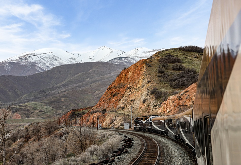 Spanish Fork peak north of Thistle