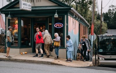 Step off the bus and into a story in Staunton, Virginia