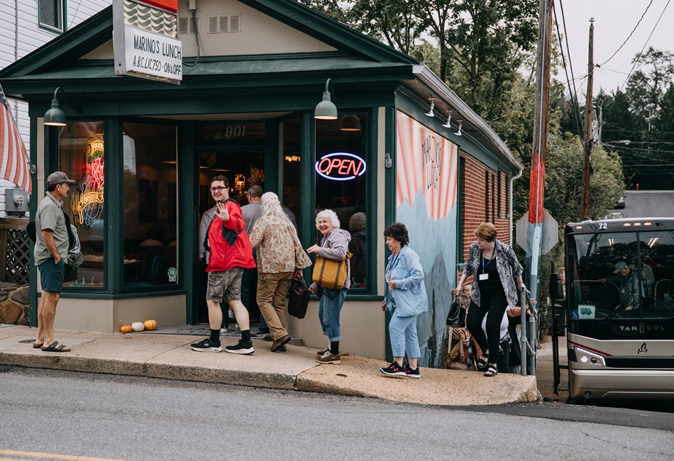 Step off the bus and into a story in Staunton, Virginia