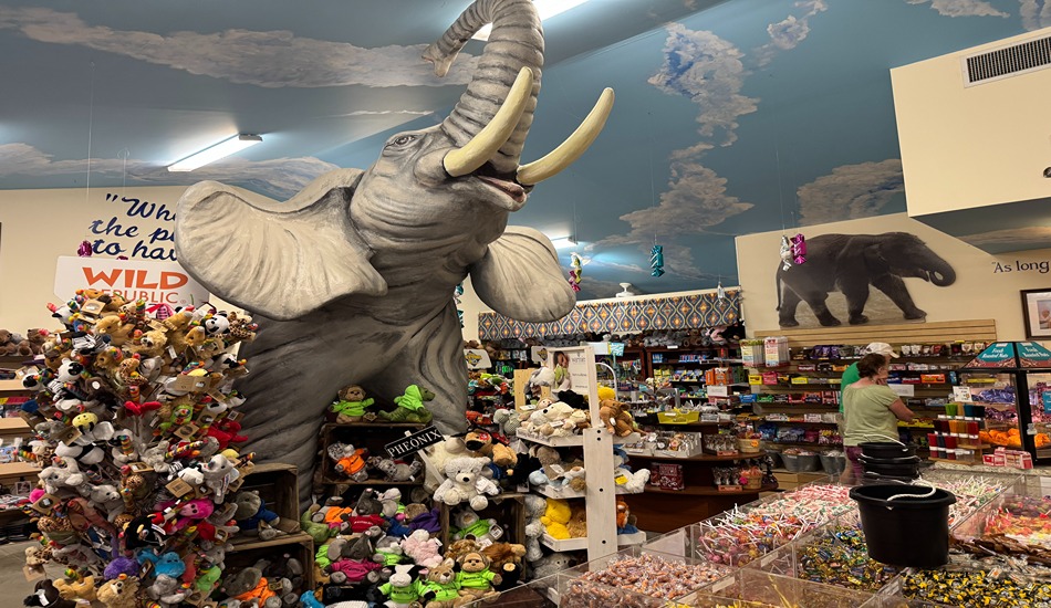 Mr. Ed’s Elephant Museum & Candy Emporium, a tourist favorite in Orrtanna, Pennsylvania. (Randy Mink Photo)