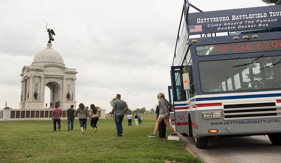 Pennsylvania Memorial at Gettysburg National Military Park. (Photo credit: Destination Gettysburg)