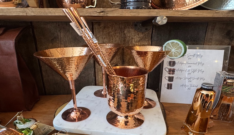 The Butte Copper Company offers a wide choice of merchandise—perfect mementoes of the famous copper mining city. (Randy Mink Photo)