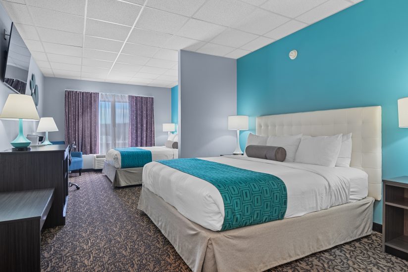 Hotel room interior