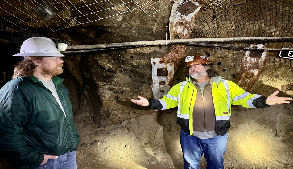 Former miners lead tours of the retired mine at World Museum of Mining in Butte, Montana. (Randy Mink Photo)