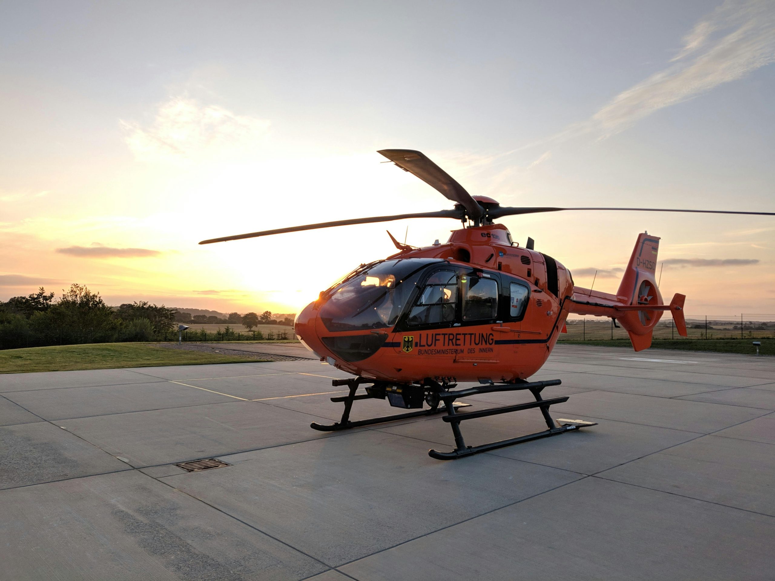 Helicopter tour