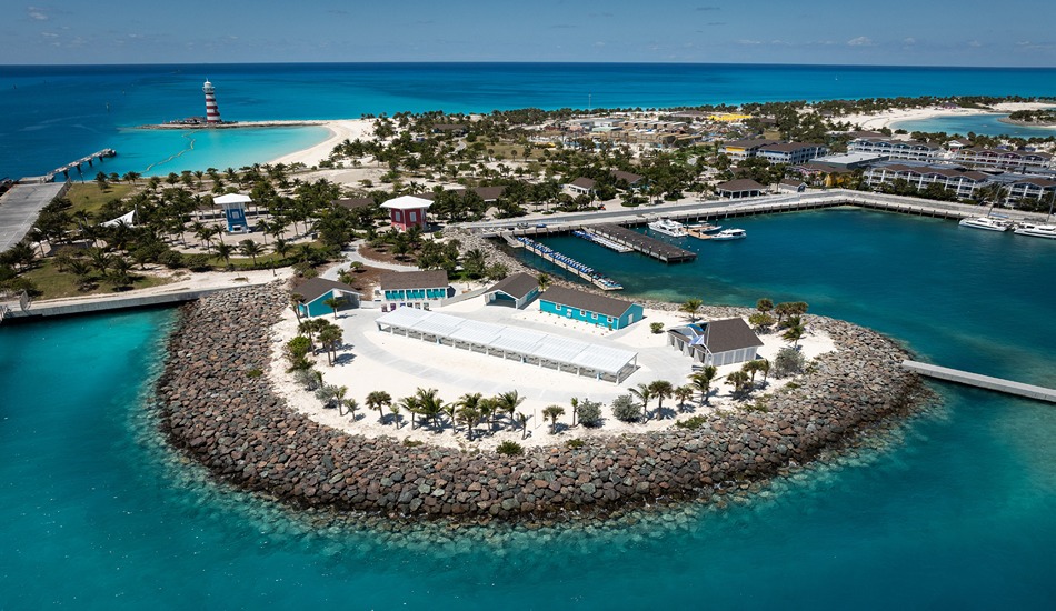 MSC Cruises’ private island, Ocean Cay MSC Marine Reserve, hosts the Marine Conservation Center.