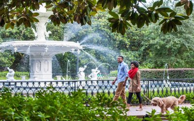 Downtown Savannah Offers Touches of Grace and Grandeur