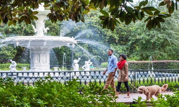 Downtown Savannah Offers Touches of Grace and Grandeur