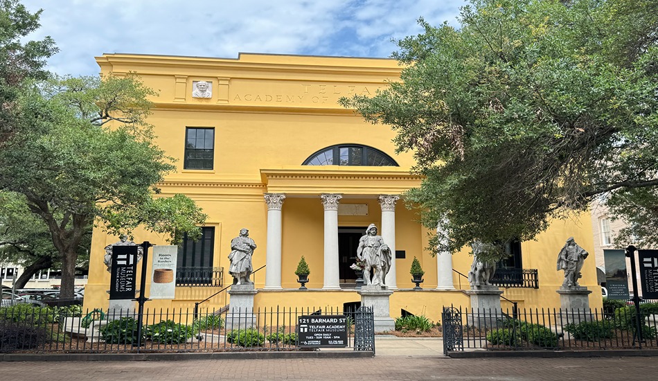 Telfair Academy, a mansion-turned-art museum. (Randy Mink Photo)