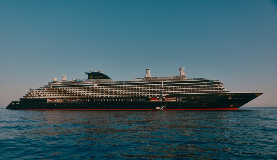Explora Journeys’ Newest Ship Makes Her Debut