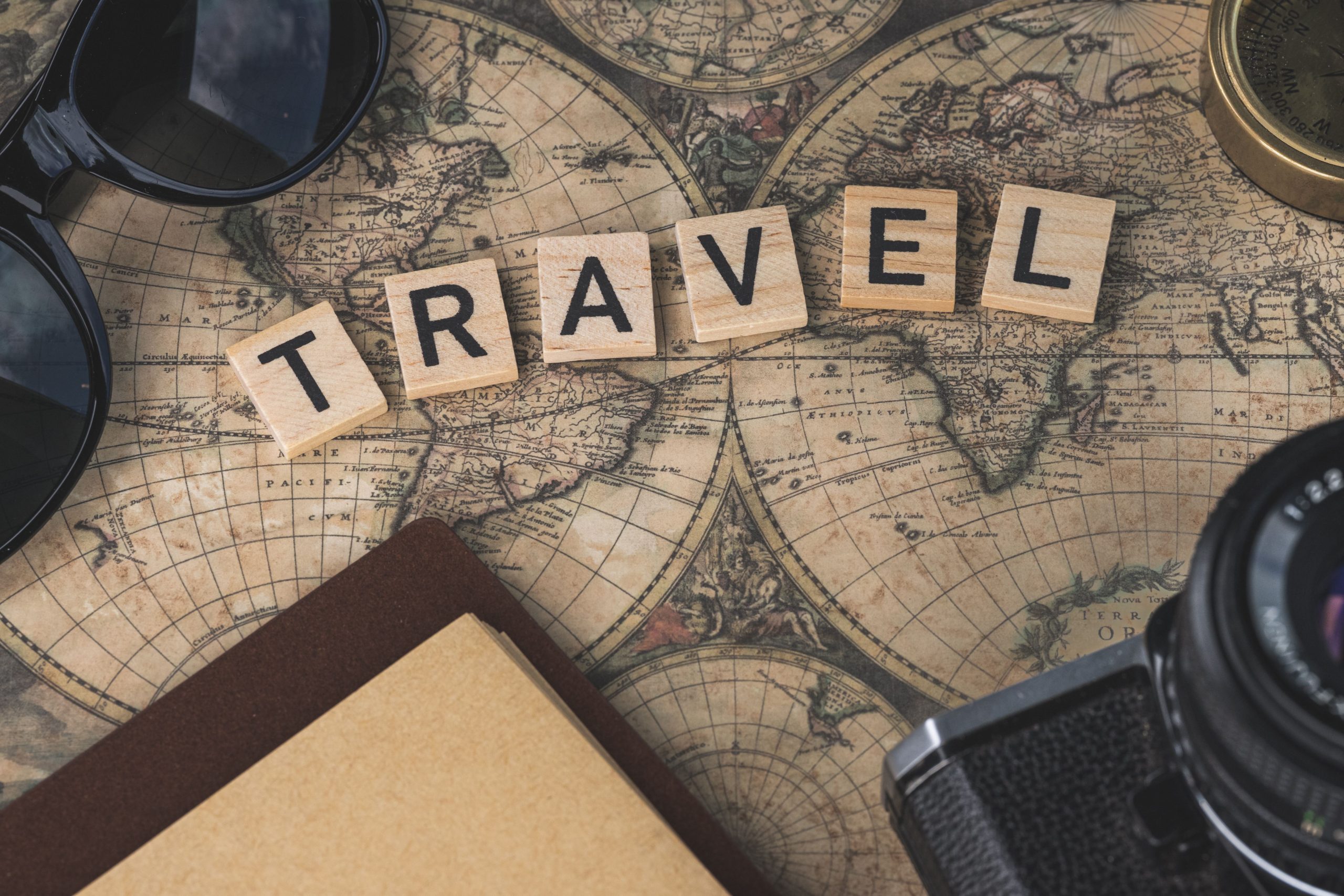 Travel Globe shot